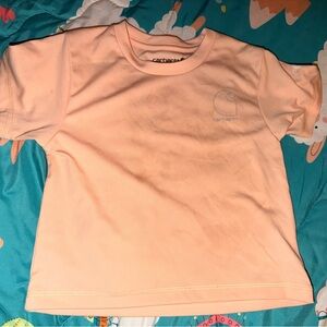 Carhartt Kids Peach Short Sleeve Tee - Light Peach